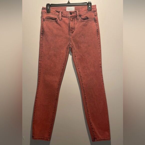 Current/Elliott- The Stiletto Acid Pink Low Rise Jeans- Size 27 - Picture 2 of 10